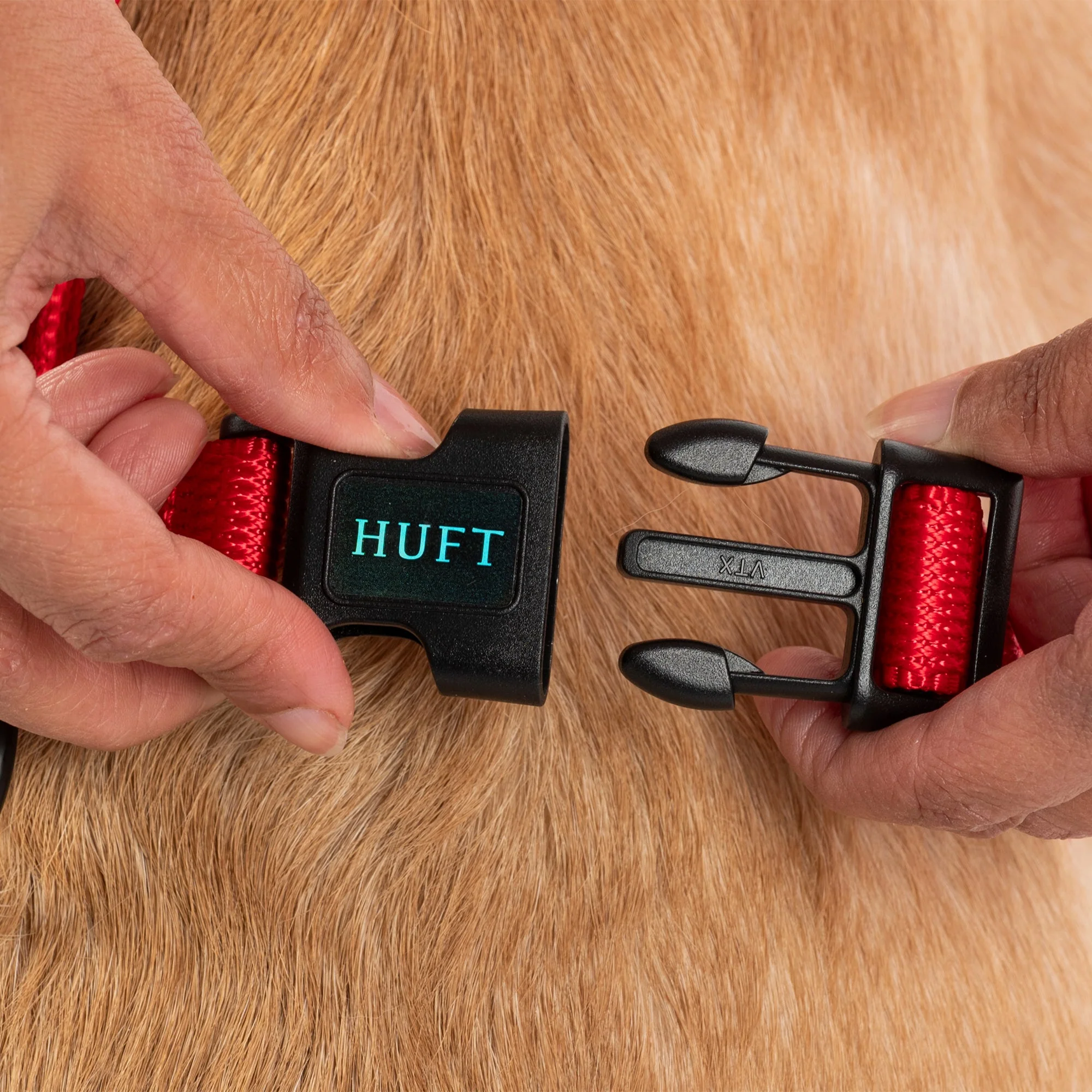 HUFT Classic H Harness for Dogs (Cherry Red) - Image 5