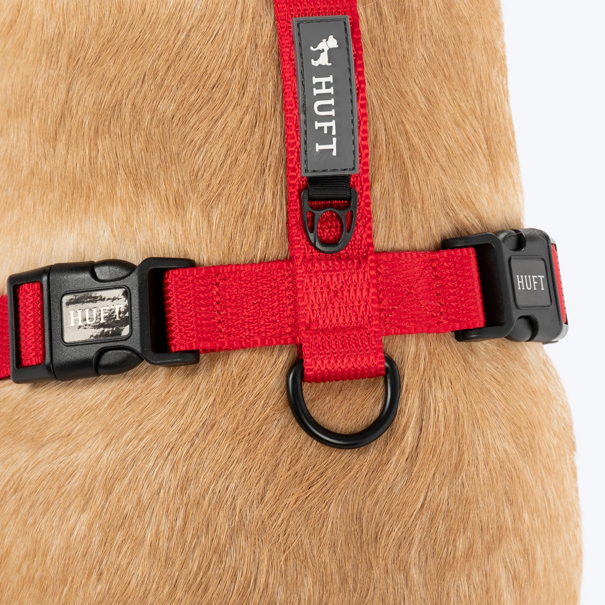 HUFT Classic H Harness for Dogs (Cherry Red) - Image 6