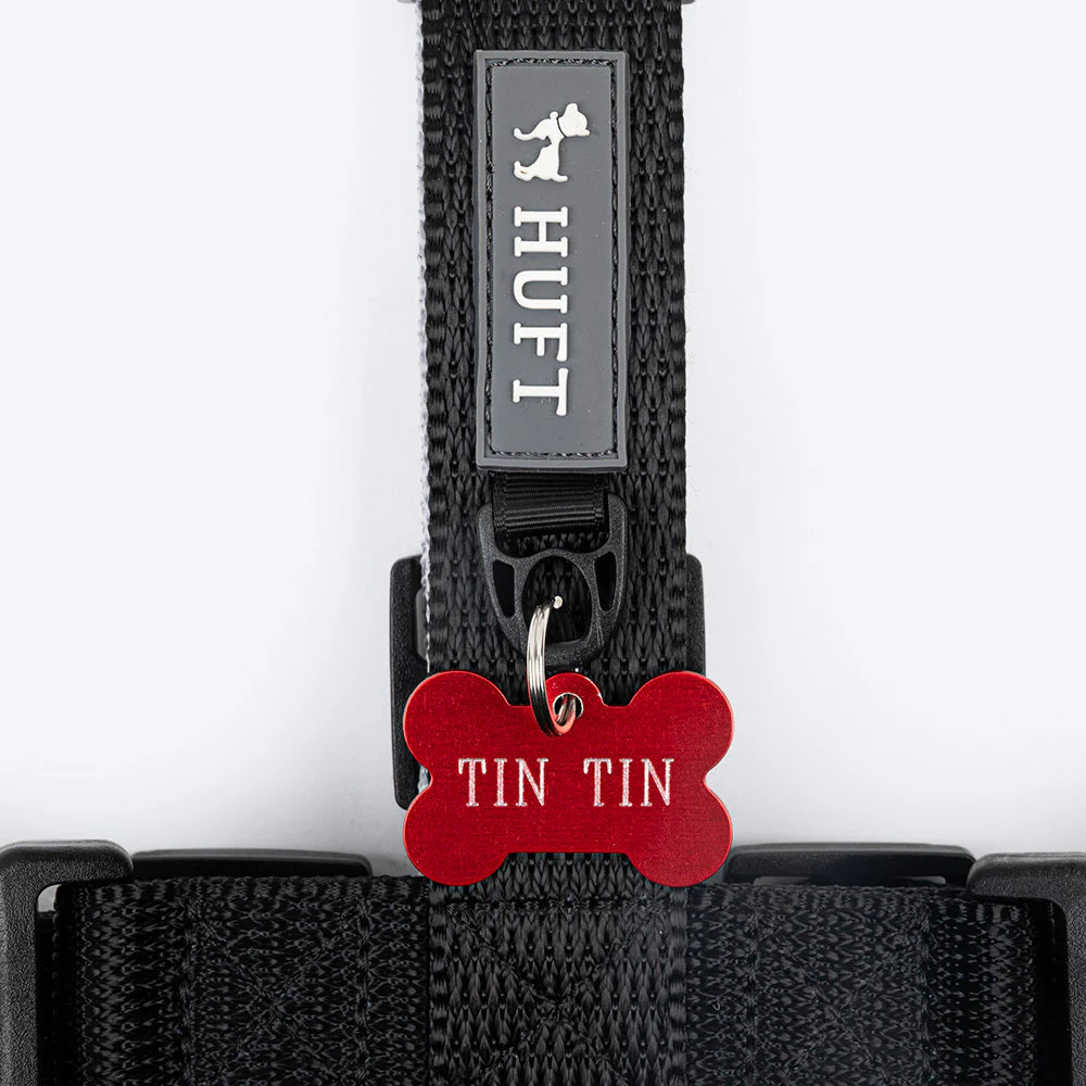 HUFT Classic H Harness for Dogs (Coral Black) - Image 7
