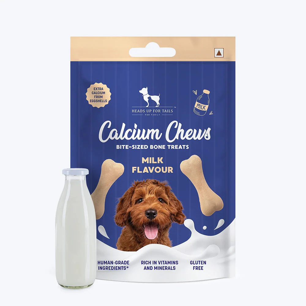 HUFT Gluten Free Bite Sized Calcium Milk Bone Chew Dog Treats - Image 6