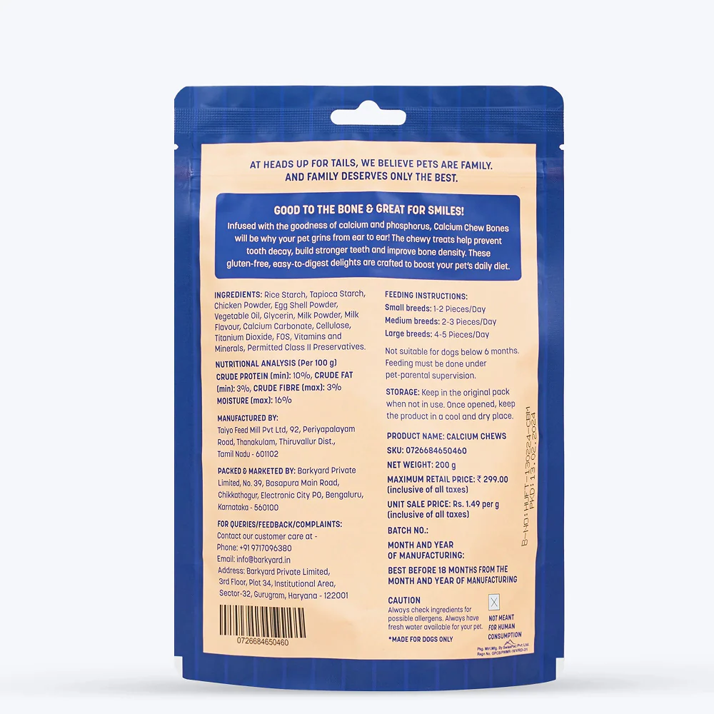 HUFT Gluten Free Bite Sized Calcium Milk Bone Chew Dog Treats - Image 7
