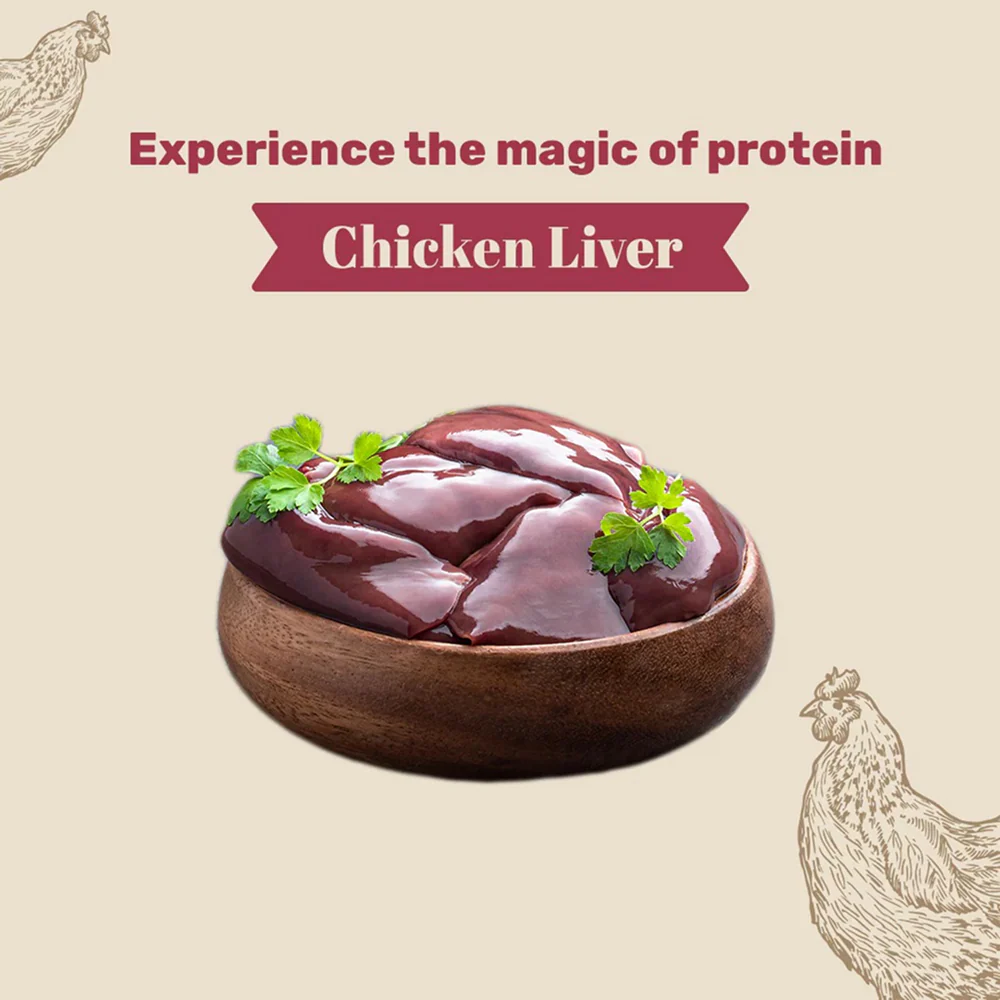 HUFT Gluten Free Goat Milk & Chicken Liver Cookie Dog Treats - Image 2