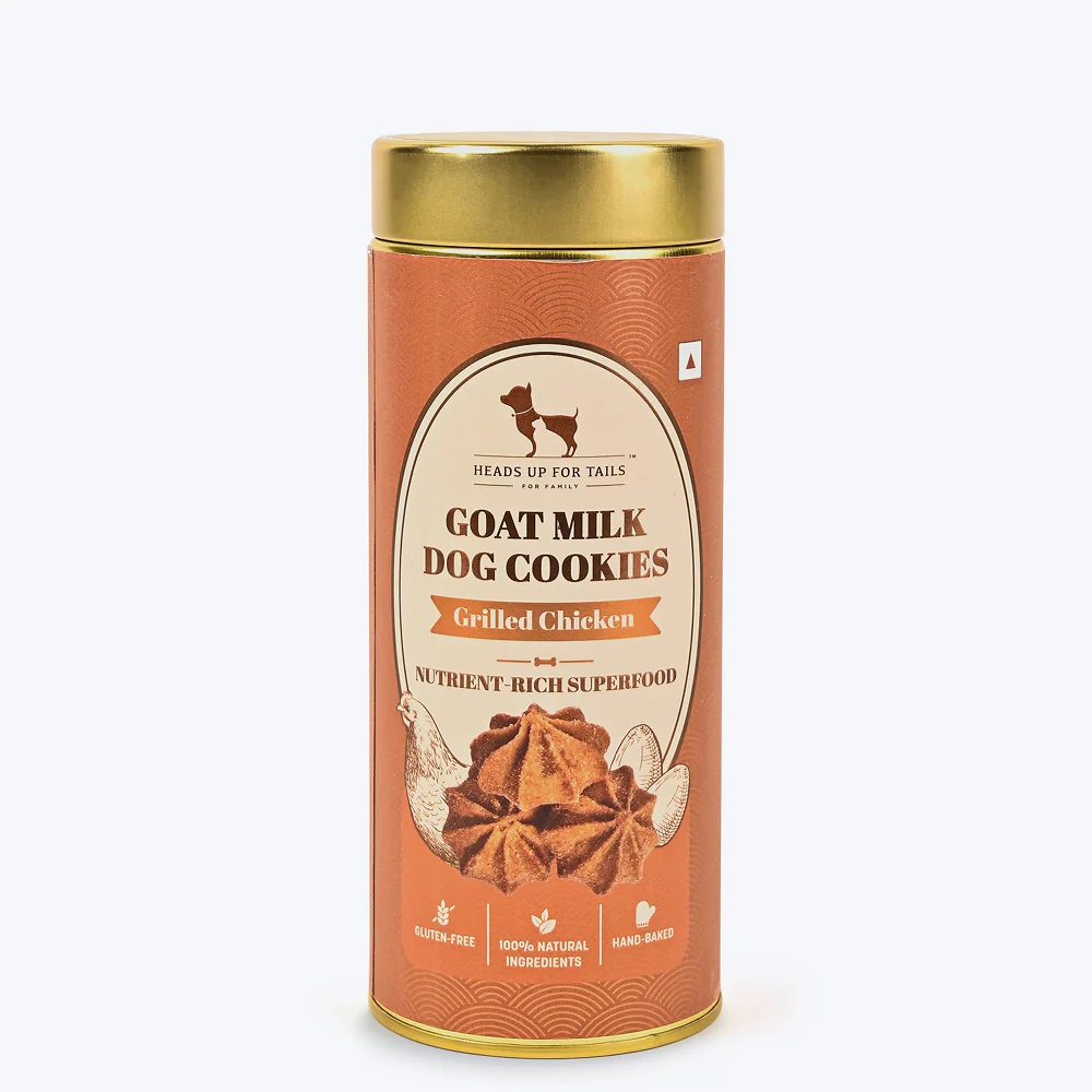 HUFT Gluten Free Goat Milk & Grilled Chicken Cookie Dog Treats
