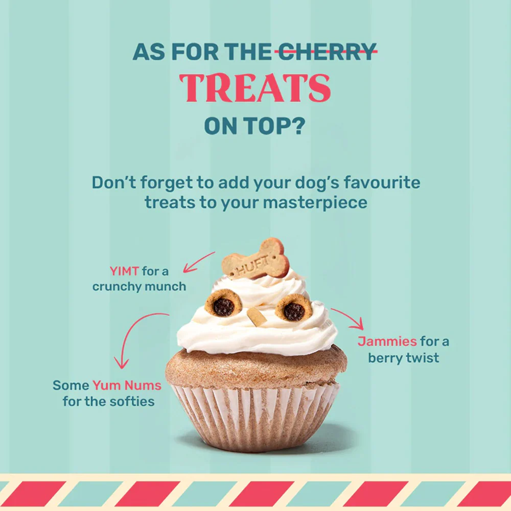 HUFT Gluten Free Instant Chicken Cake Frosting Mix Dog Treats - Image 6