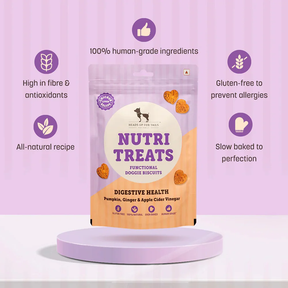 HUFT Gluten Free Nutri Chicken Liver Recipe Digestive Healthy Dog Treats - Image 2