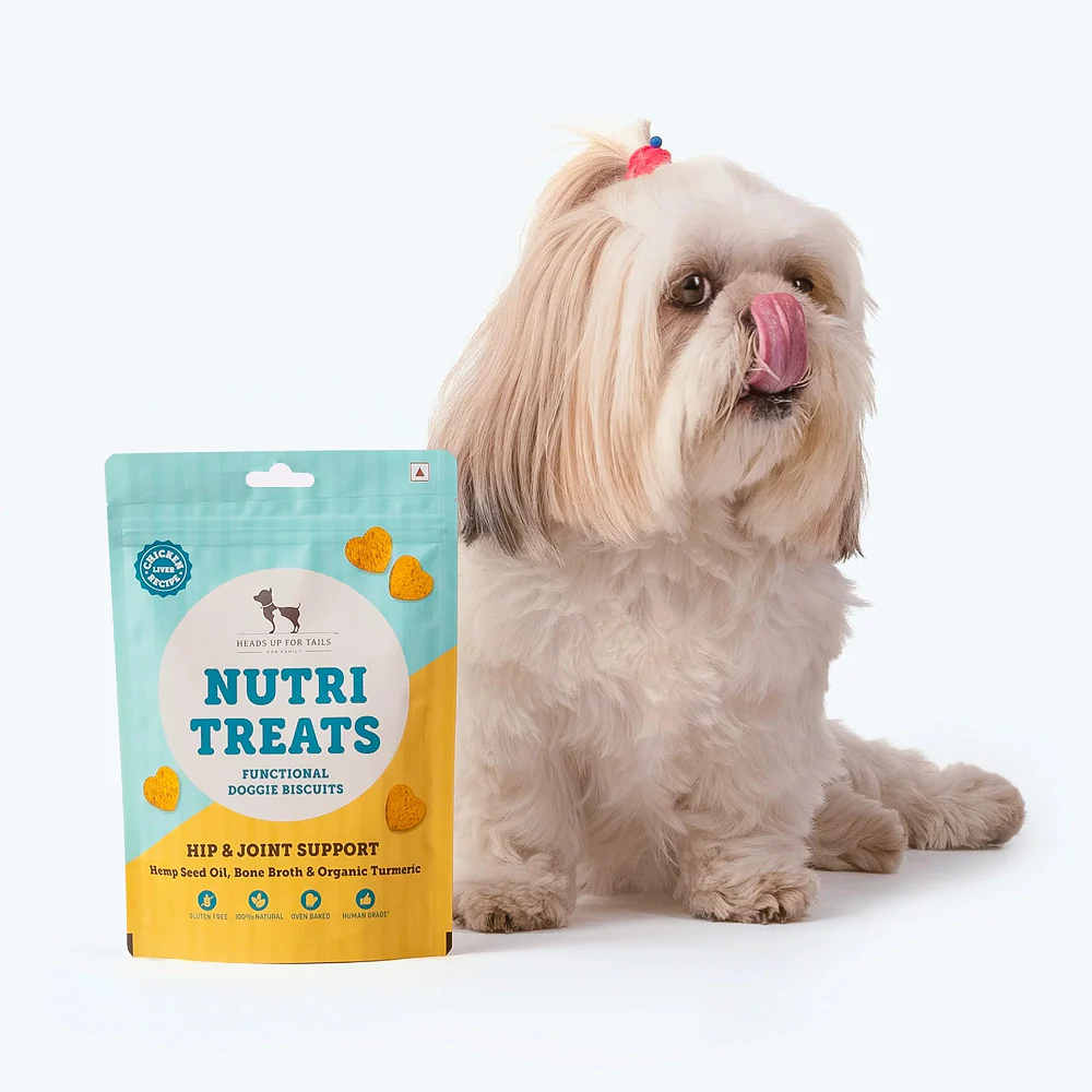 HUFT Gluten Free Nutri Chicken Liver Recipe Hip & Joint Support Dog Treats - Image 5