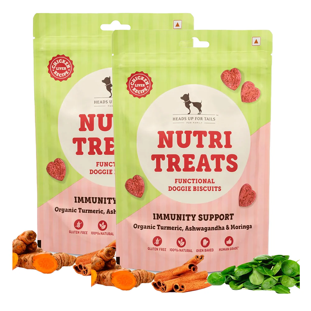 HUFT Gluten Free Nutri Chicken Liver Recipe Immunity Support Dog Treats - Image 8