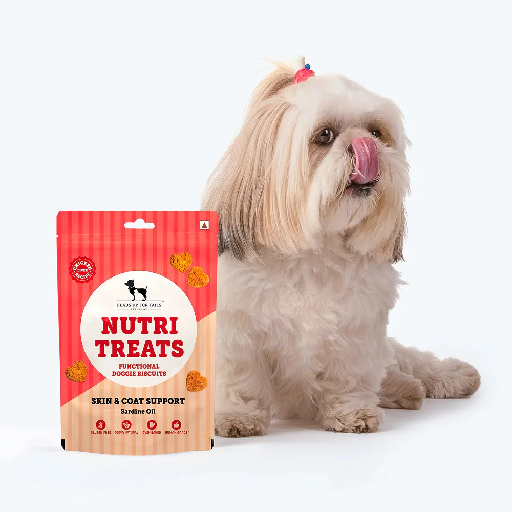 HUFT Gluten Free Nutri Chicken Liver Recipe Skin & Coat Support Dog Treats - Image 6