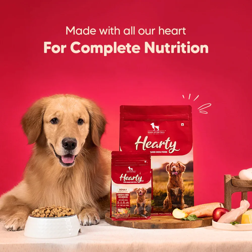 HUFT Hearty Oven Baked Chicken & Duck with Brown Rice Adult Dog Dry Food - Image 10