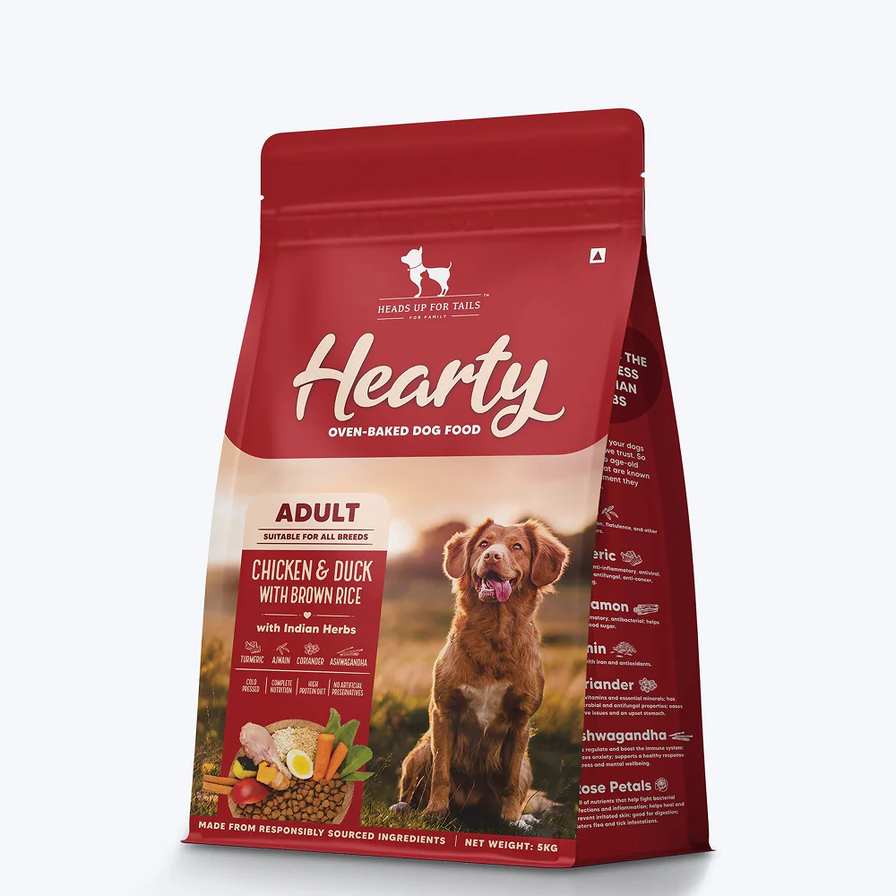 HUFT Hearty Oven Baked Chicken & Duck with Brown Rice Adult Dog Dry Food - Image 12