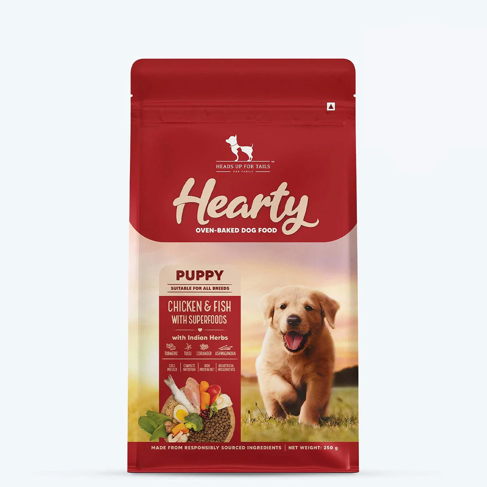 HUFT Hearty Oven Baked Chicken & Fish with Superfoods Puppy Dog Dry Food - Image 10