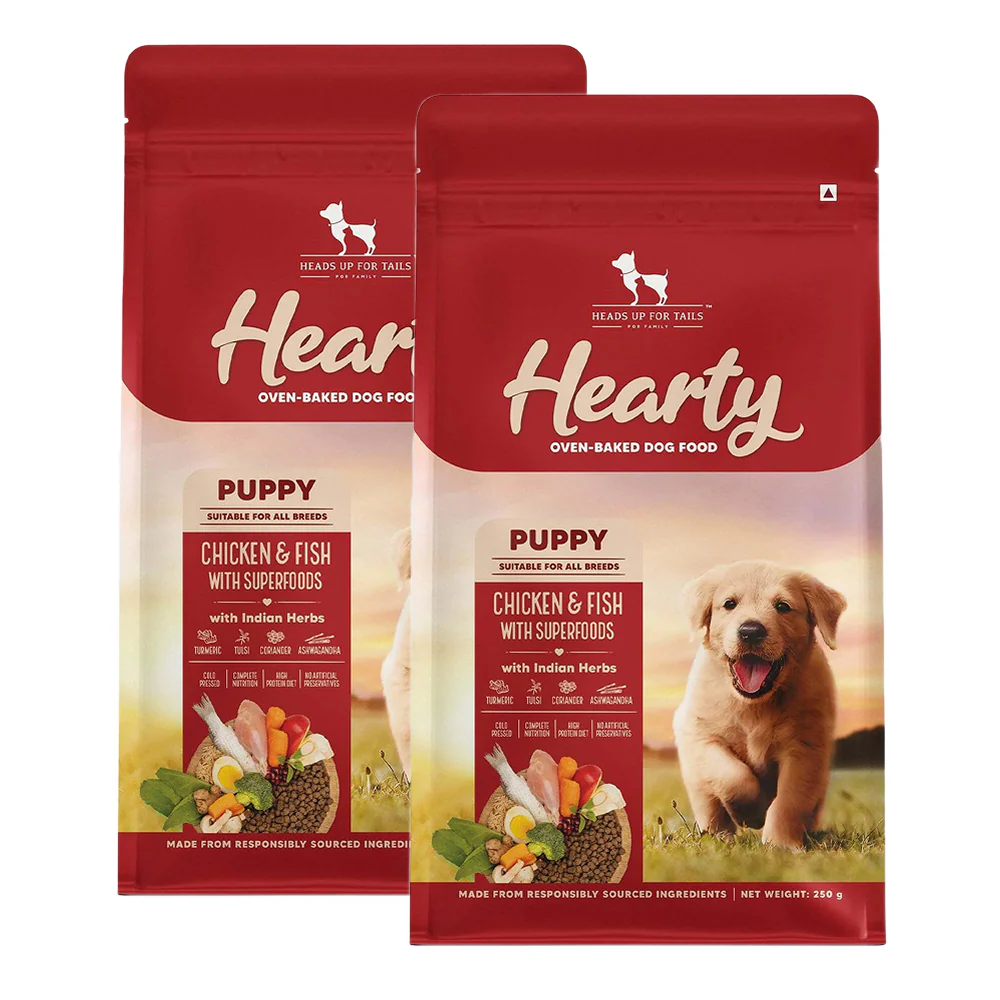 HUFT Hearty Oven Baked Chicken & Fish with Superfoods Puppy Dog Dry Food - Image 11