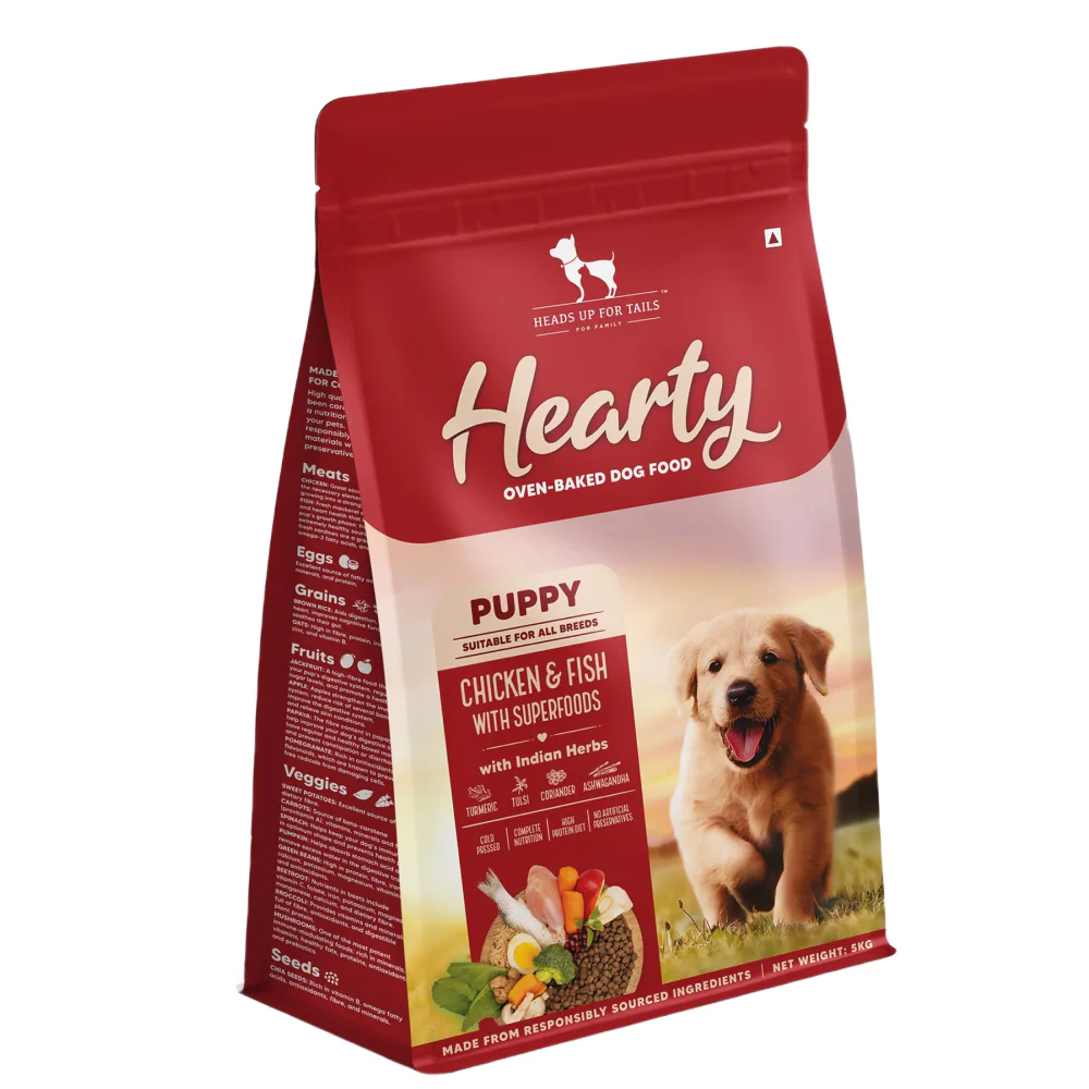 HUFT Hearty Oven Baked Chicken & Fish with Superfoods Puppy Dog Dry Food - Image 14
