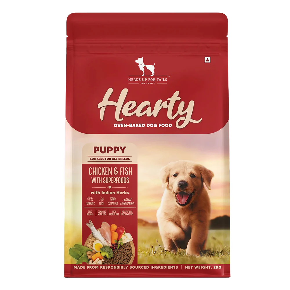 HUFT Hearty Oven Baked Chicken & Fish with Superfoods Puppy Dog Dry Food - Image 15