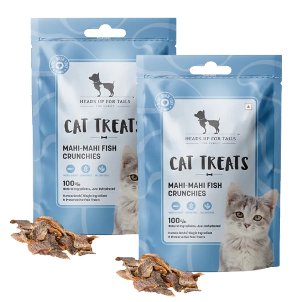 HUFT Mahi Mahi Fish Crunchies Chew Cat Treats - Image 4