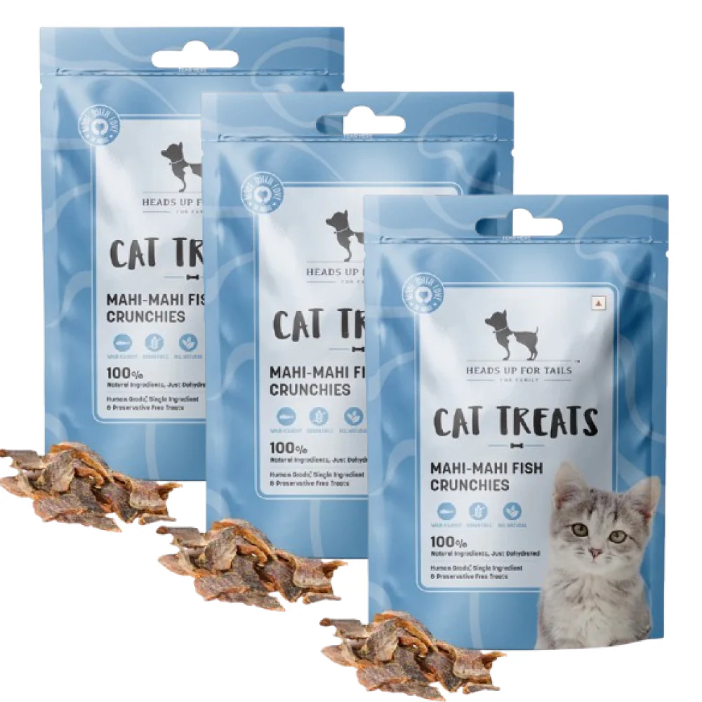 HUFT Mahi Mahi Fish Crunchies Chew Cat Treats - Image 5