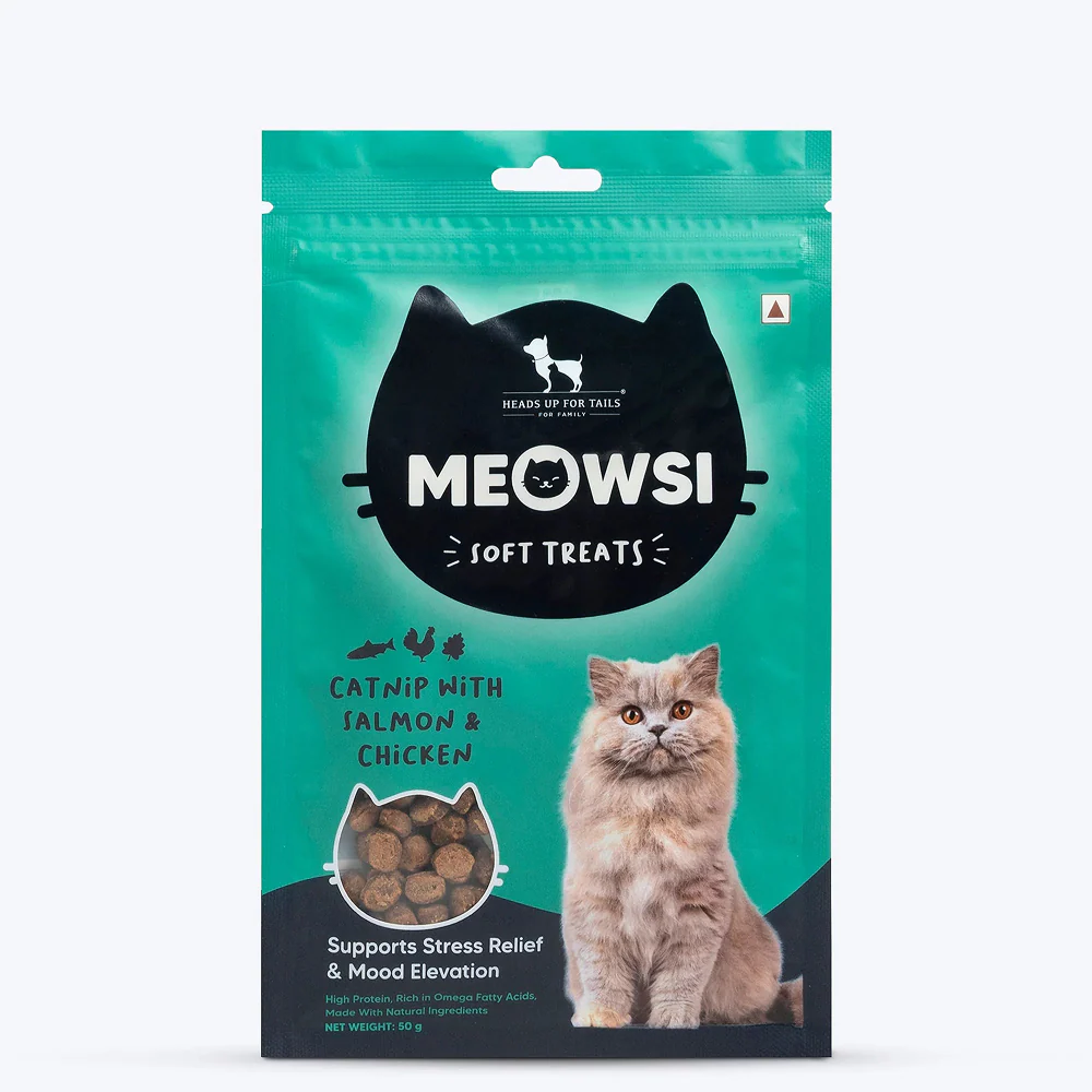 HUFT Meowsi Catnip with Salmon & Chicken Soft Cat Treats - Image 8