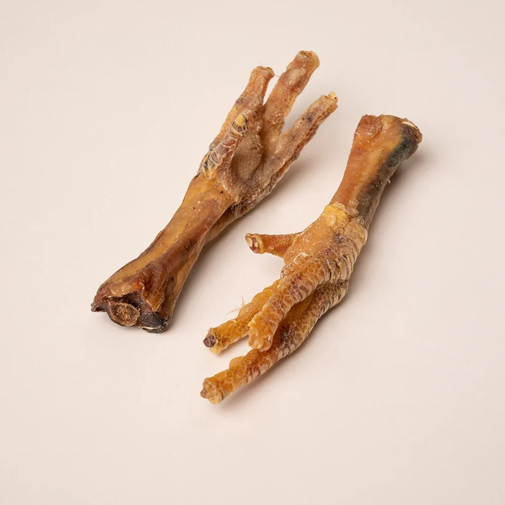 HUFT Sara's Dehydrated Chicken Feet Jerky Dog Treats - Image 2
