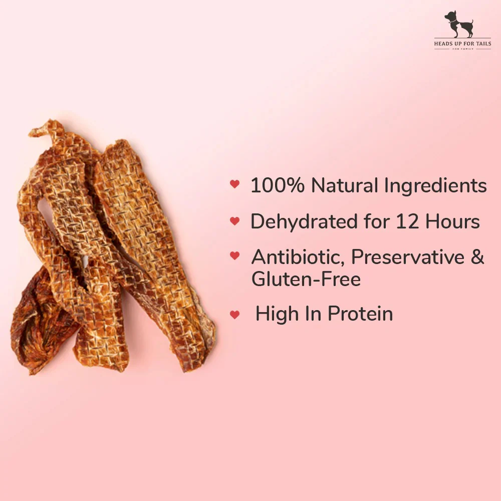 HUFT Sara's Doggie Chicken Jerky with Applesauce Dog Treats - Image 3