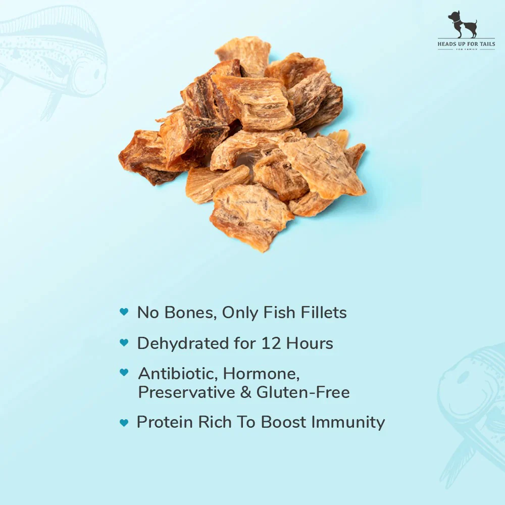 HUFT Sara's Doggie Mahi Mahi Fish Jerky Dog Treats - Image 2