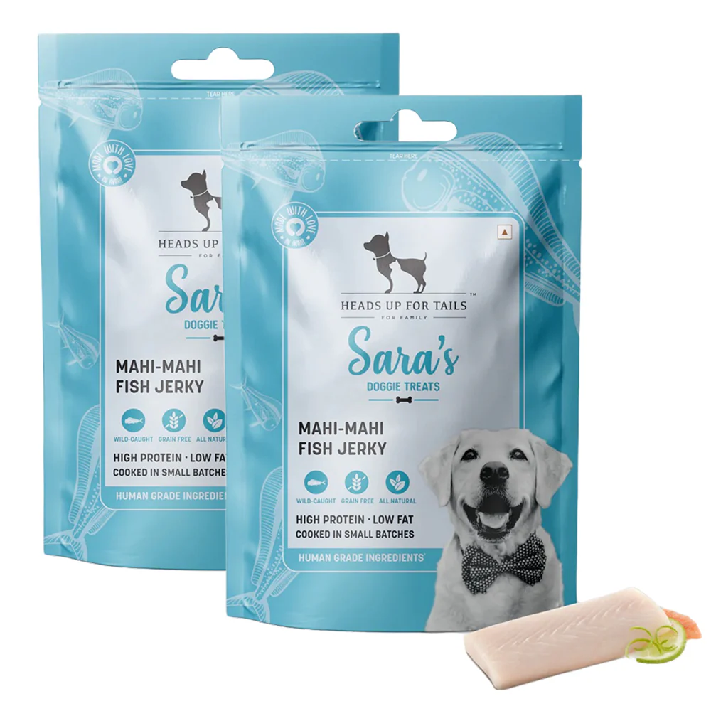 HUFT Sara's Doggie Mahi Mahi Fish Jerky Dog Treats - Image 5