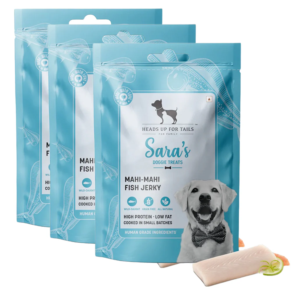 HUFT Sara's Doggie Mahi Mahi Fish Jerky Dog Treats - Image 6