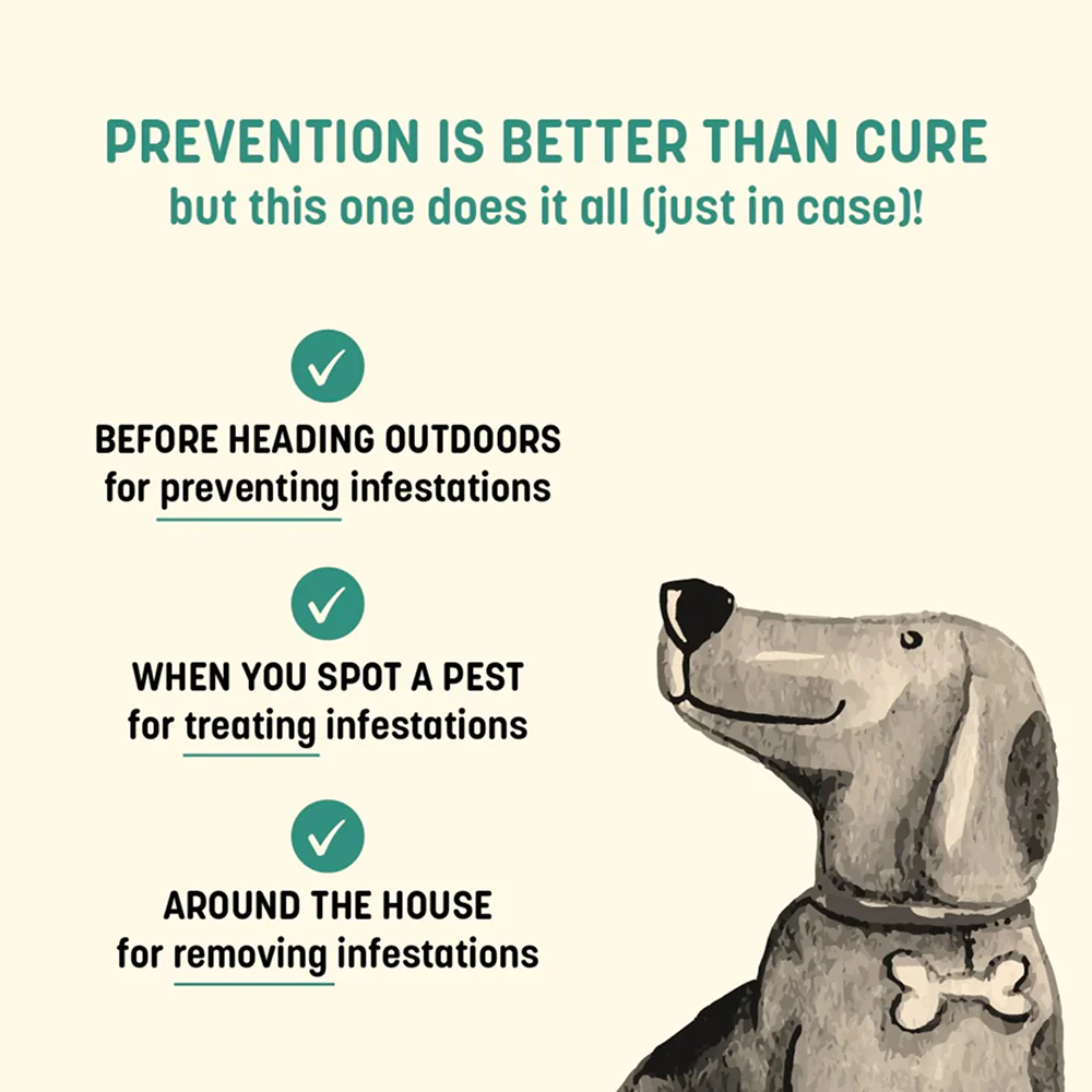 HUFT Sara's Natural Anti Flea & Tick Powder for Dogs and Cats - Image 6