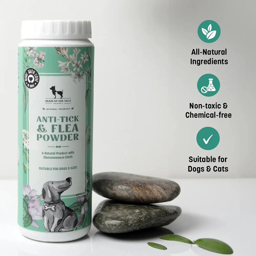 HUFT Sara's Natural Anti Flea & Tick Powder for Dogs and Cats - Image 7