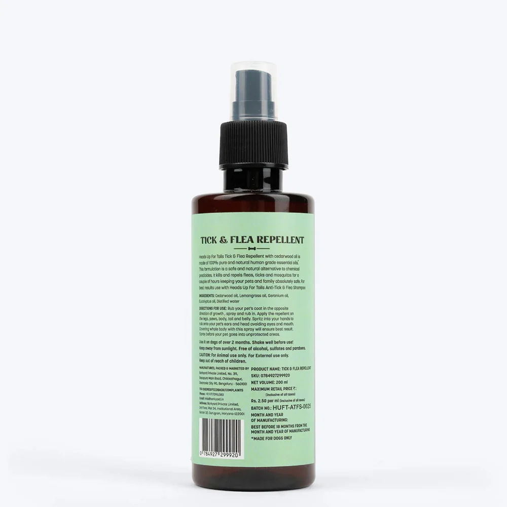 HUFT Sara's Organic Anti-Flea & Tick Spray for Dogs - Image 2