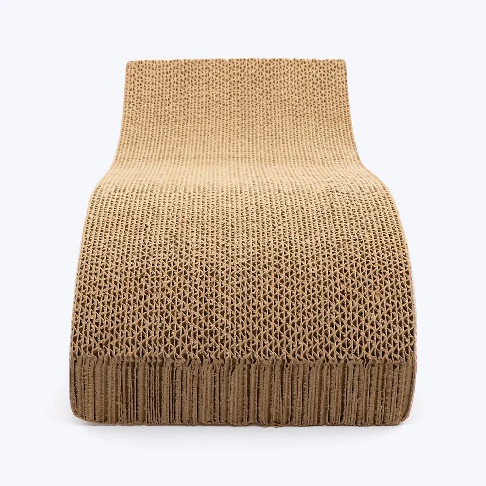 HUFT Sara's Scratchville Scratcher Toy for Cats (Orange) - Image 4