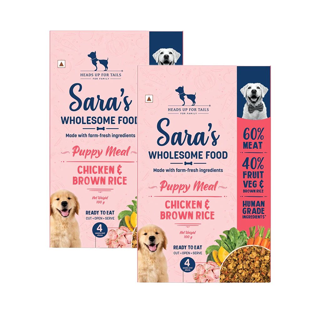 HUFT Sara's Wholesome Chicken and Brown Rice Puppy Dog Wet Food - Image 12