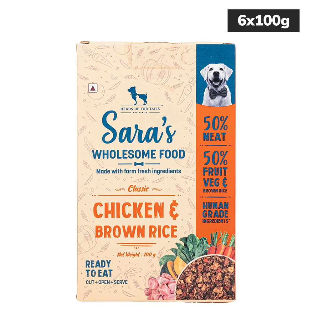 HUFT Sara's Wholesome Classic Chicken and Brown Rice Dog Wet Food - Image 15