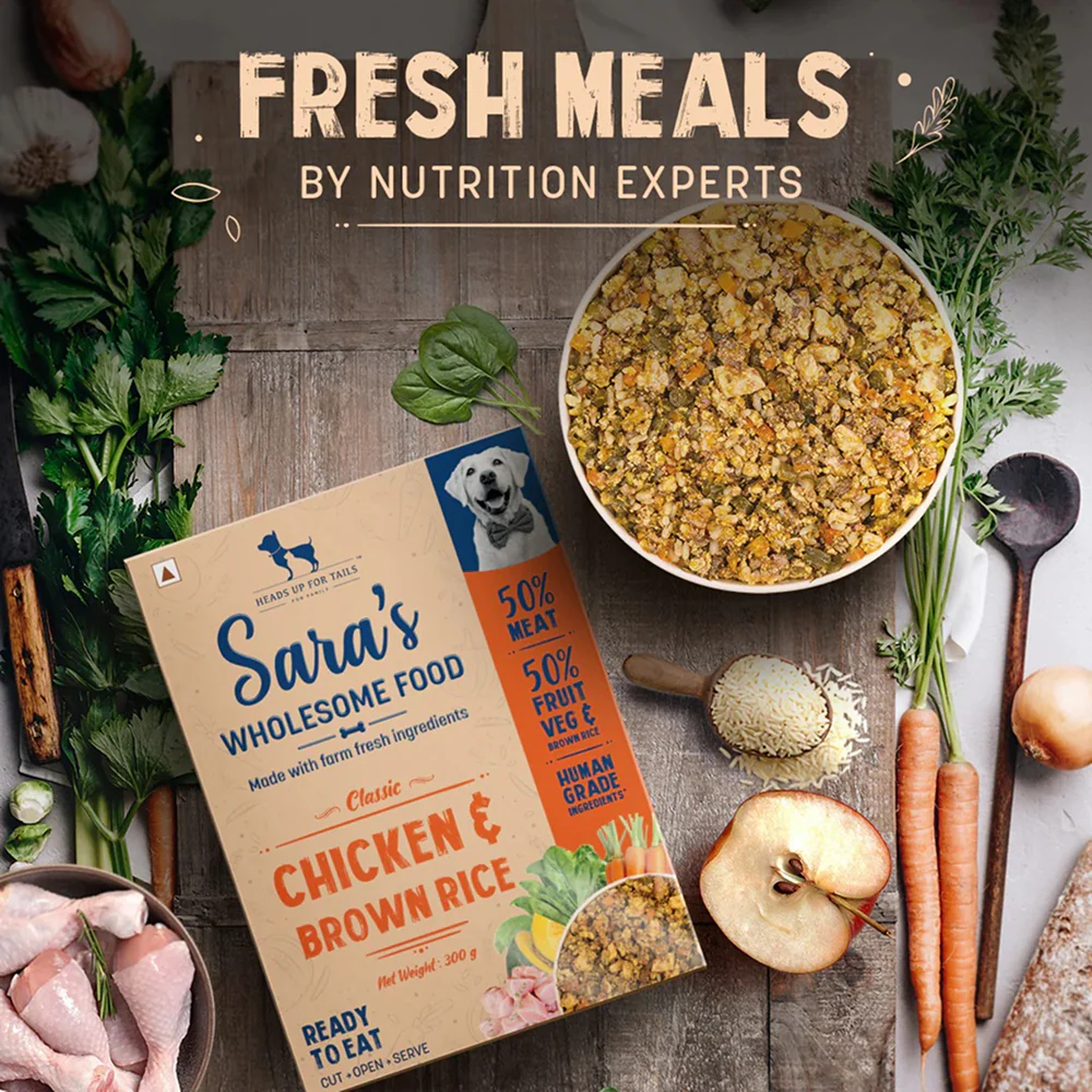 HUFT Sara's Wholesome Classic Chicken and Brown Rice Dog Wet Food - Image 3