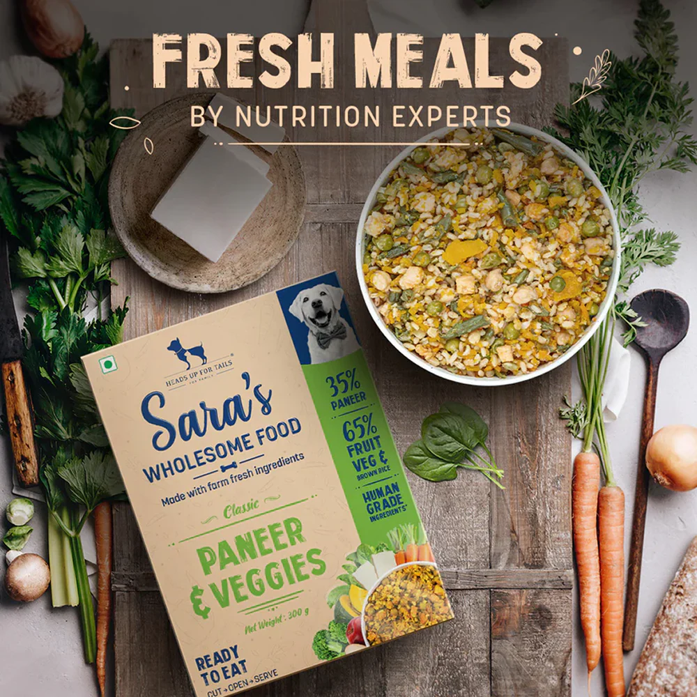 HUFT Sara's Wholesome Classic Paneer and Veggies Dog Wet Food - Image 9