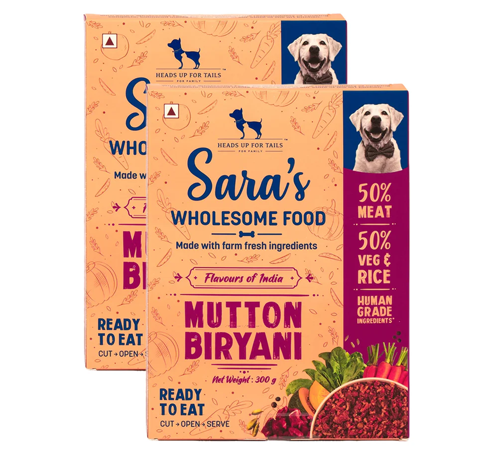 HUFT Sara's Wholesome Flavours Of India Mutton Biryani Dog Wet Food - Image 12