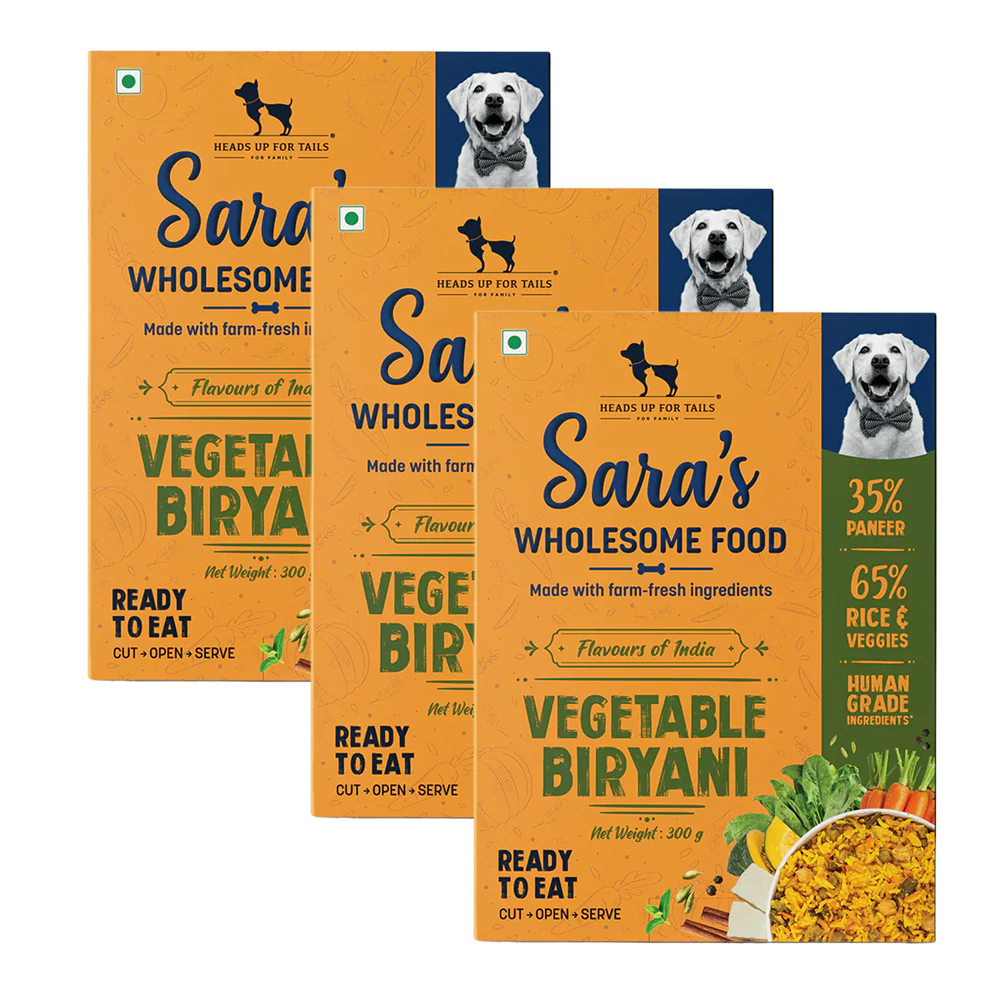 HUFT Sara's Wholesome Flavours Of India Vegetable Biryani Dog Wet Food - Image 13