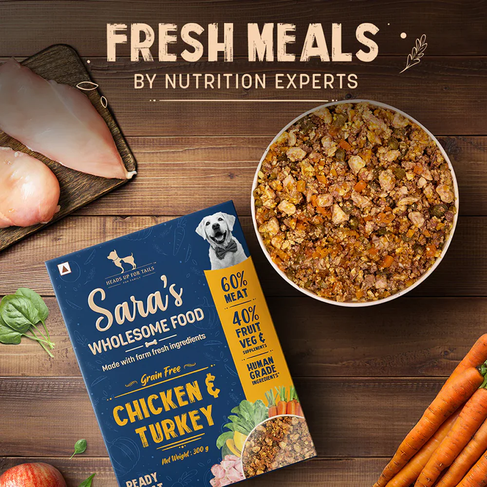 HUFT Sara's Wholesome Grain Free Chicken & Turkey Dog Wet Food - Image 9