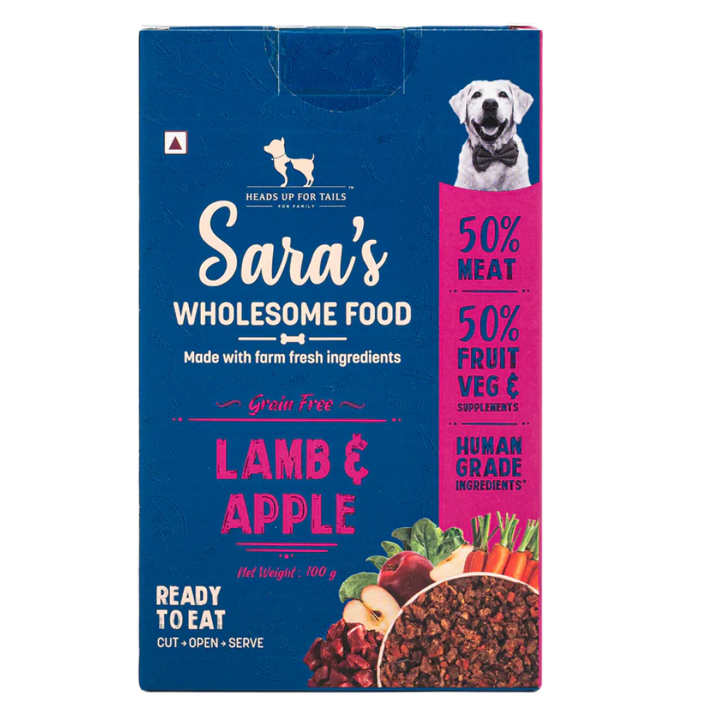 HUFT Sara's Wholesome Grain Free Lamb & Apple Dog Wet Food - Image 9