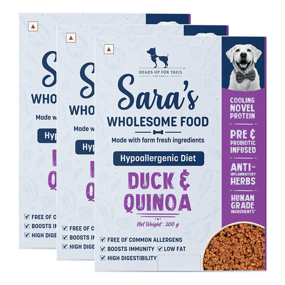 HUFT Sara's Wholesome Hypoallergenic Diet Duck & Quinoa Dog Wet Food - Image 10