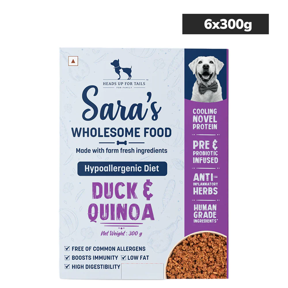 HUFT Sara's Wholesome Hypoallergenic Diet Duck & Quinoa Dog Wet Food - Image 11