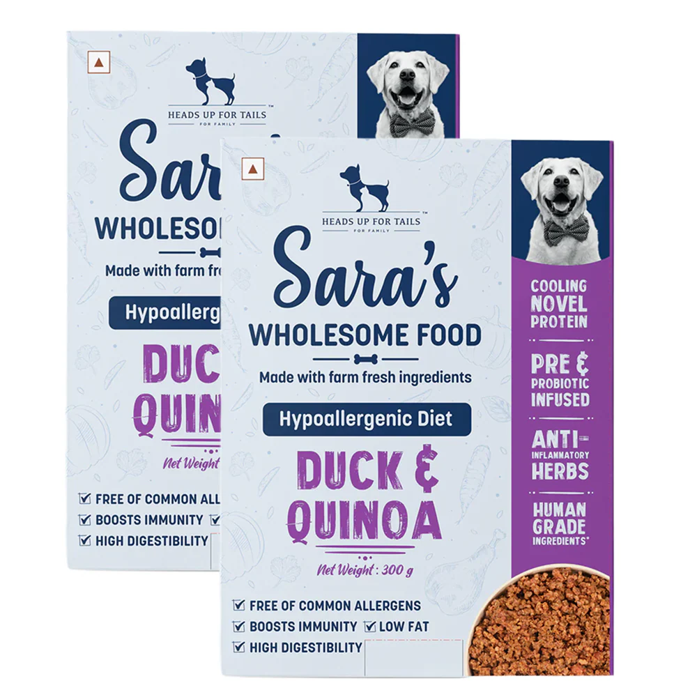 HUFT Sara's Wholesome Hypoallergenic Diet Duck & Quinoa Dog Wet Food - Image 9