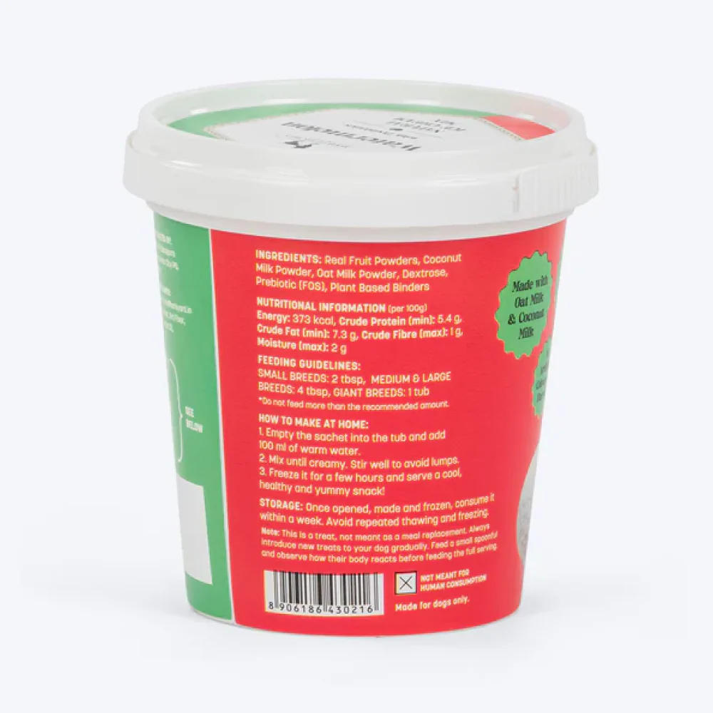 HUFT Watermelon with Prebiotics Natural Ice Cream for Dogs - Image 5