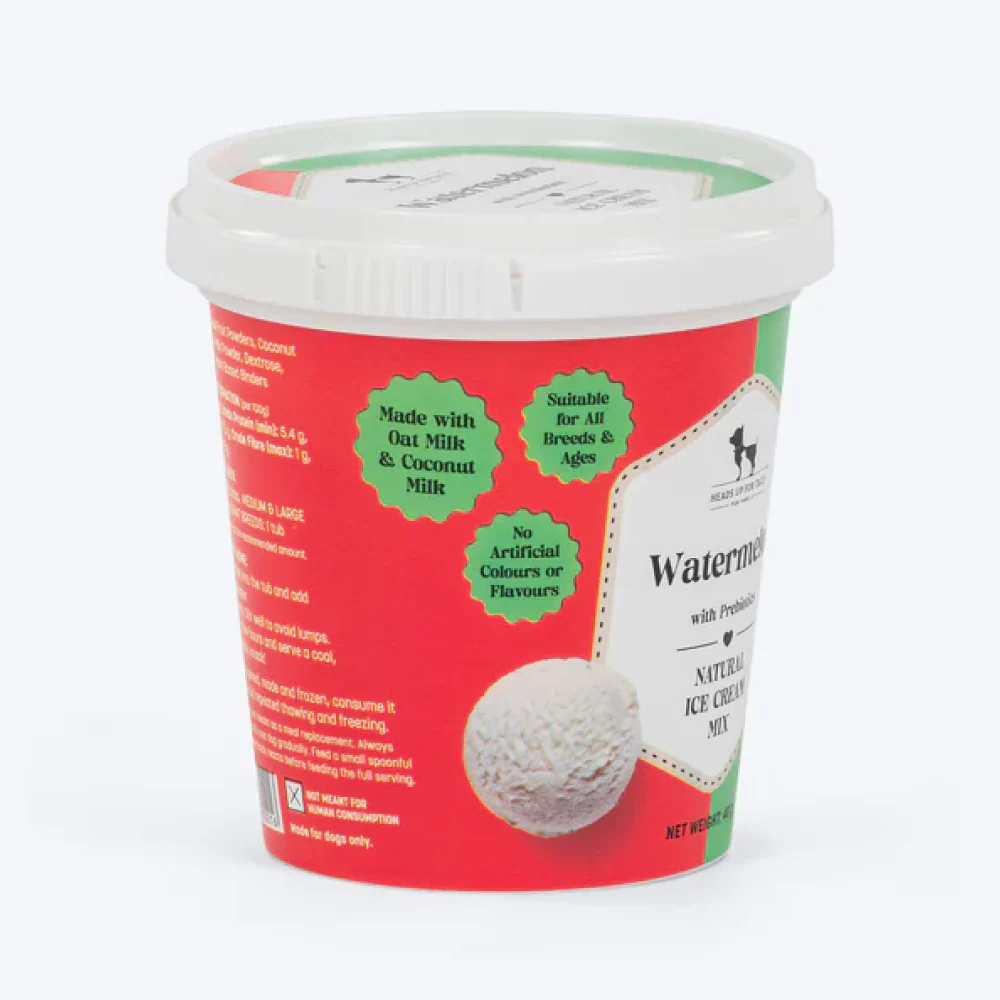 HUFT Watermelon with Prebiotics Natural Ice Cream for Dogs - Image 6