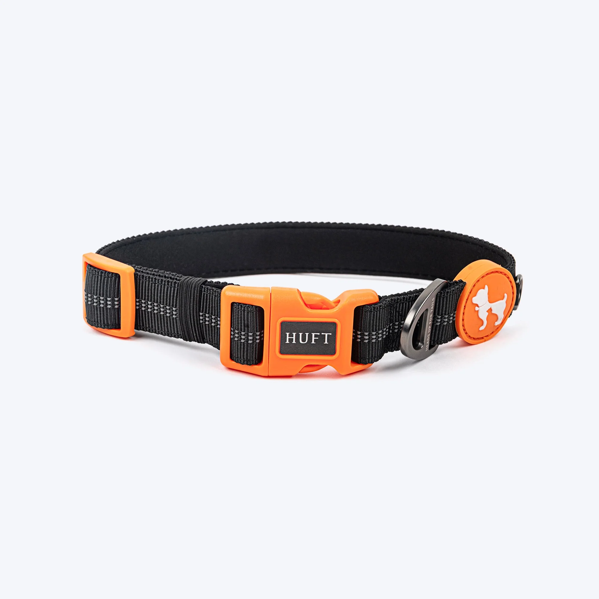 HUFT Xplorers Collar for Dogs (Black)