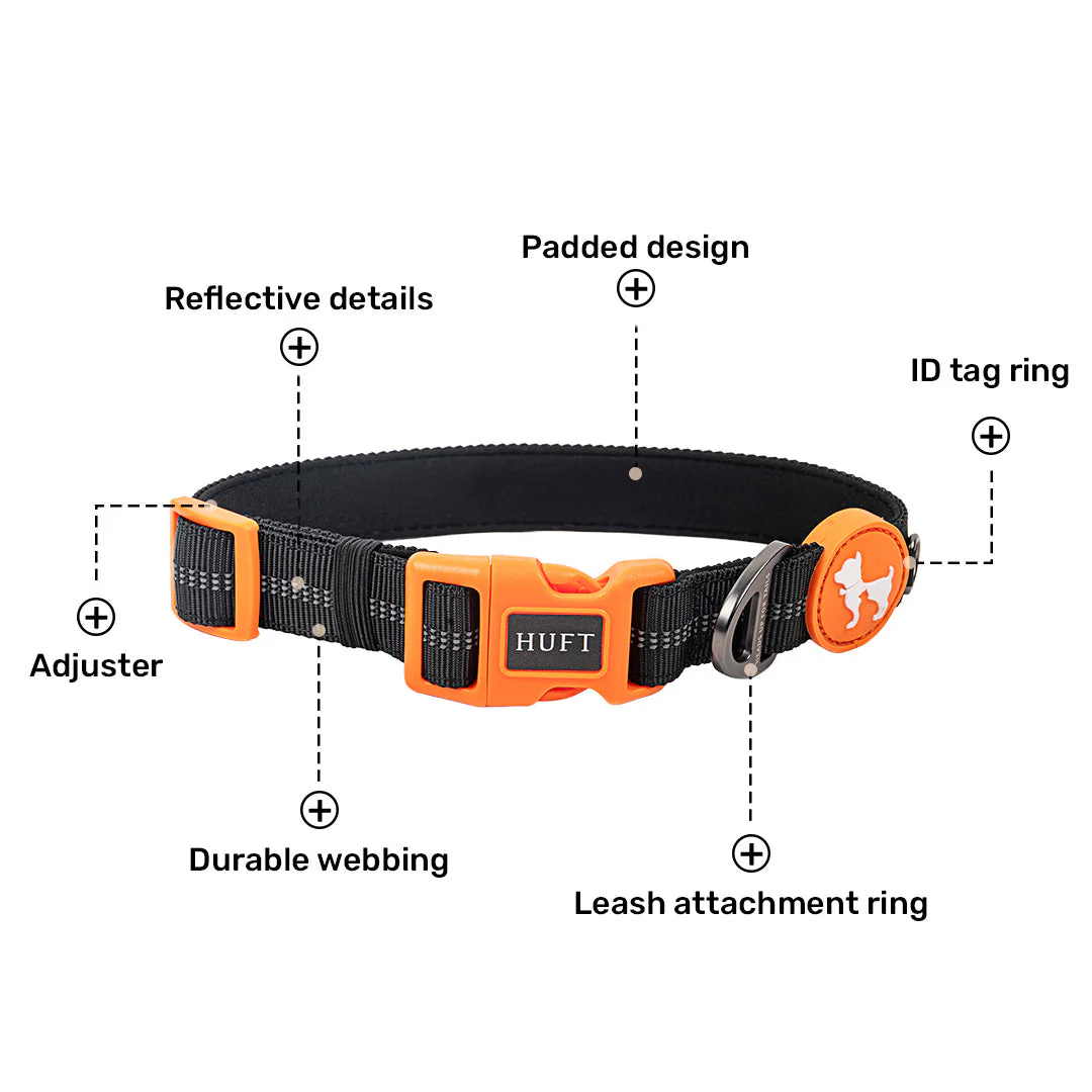 HUFT Xplorers Collar for Dogs (Black) - Image 6