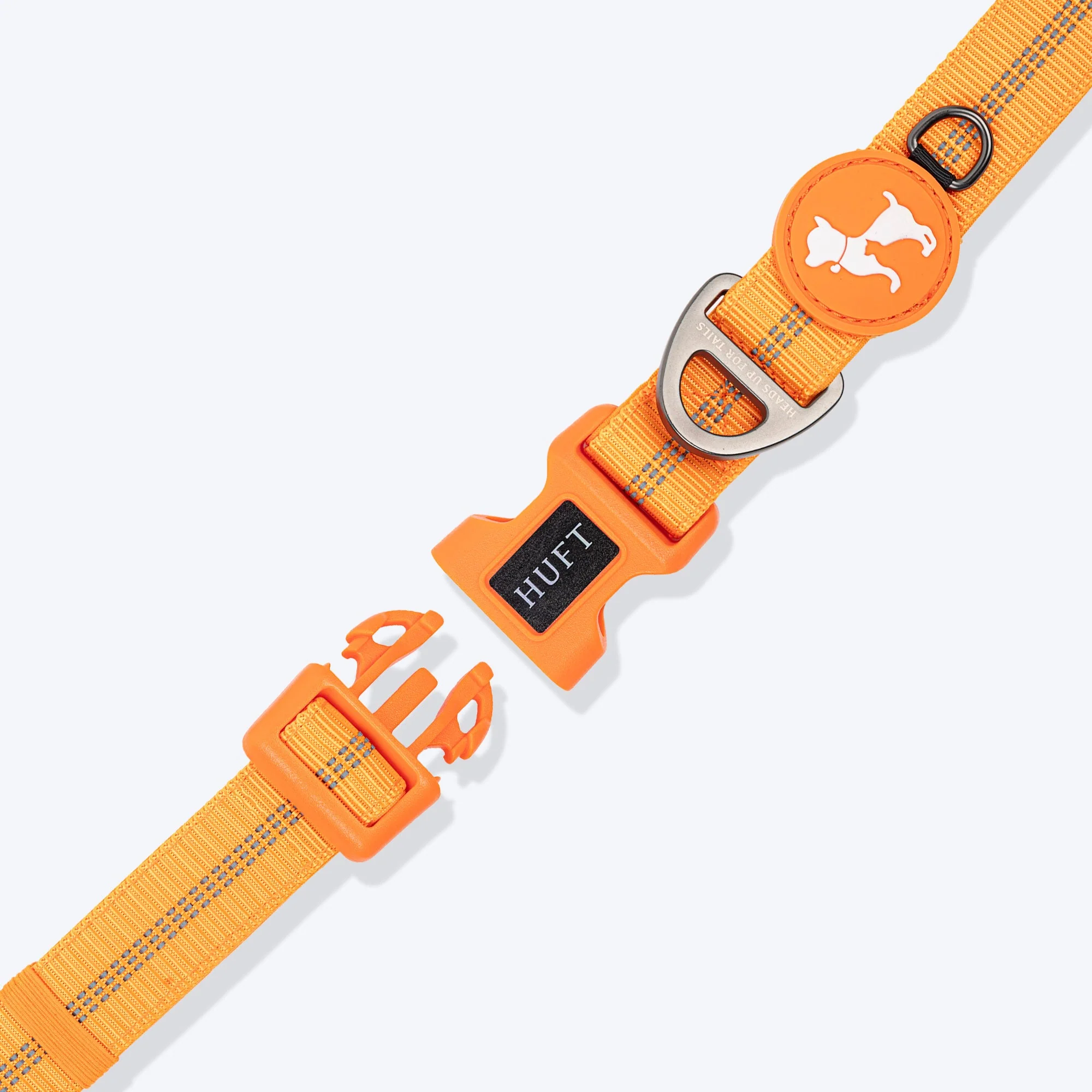 HUFT Xplorers Collar for Dogs (Orange) - Image 8