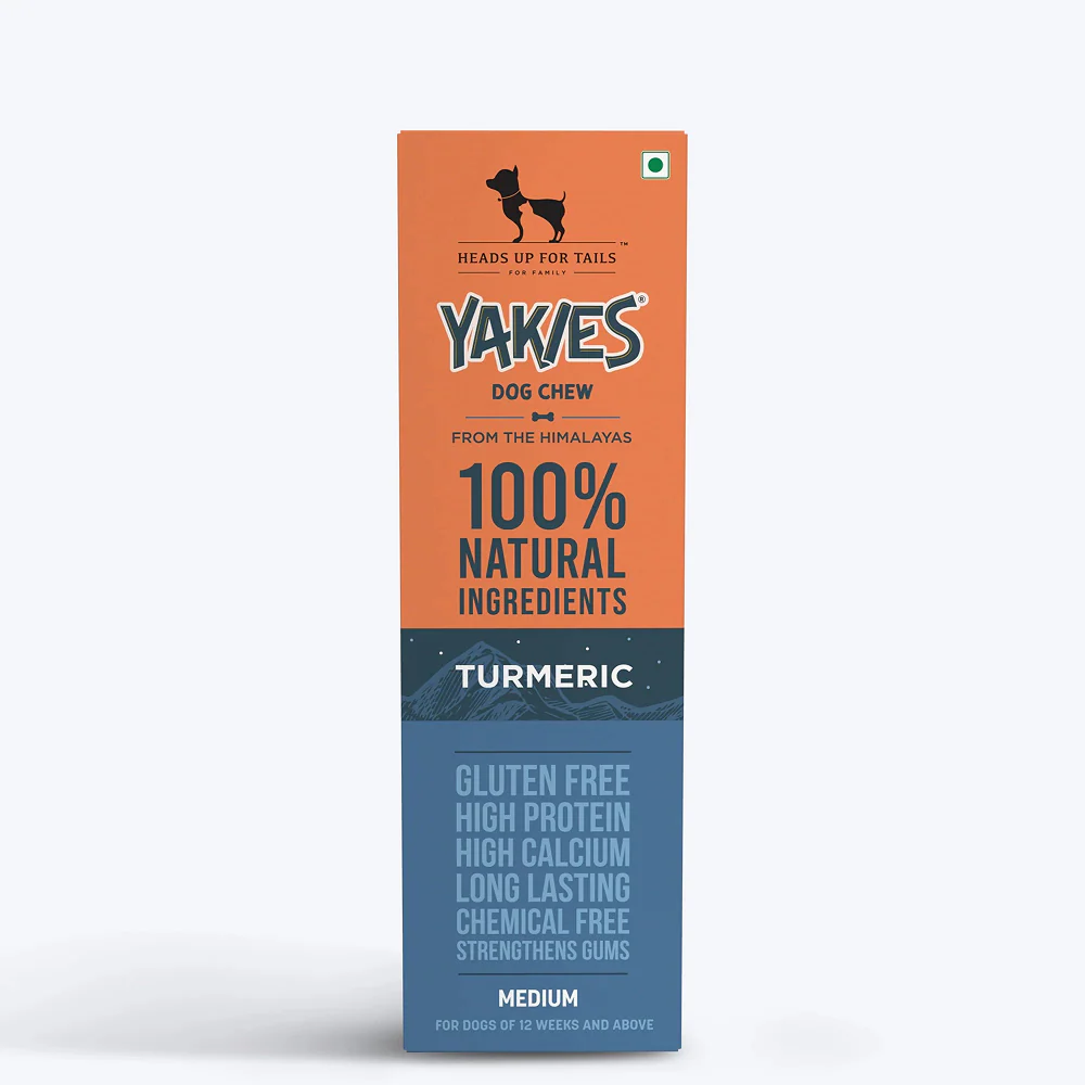 HUFT Yakies 100% Natural and Vegetarian Turmeric Gluten Free Chew Bone for Dogs - Image 10