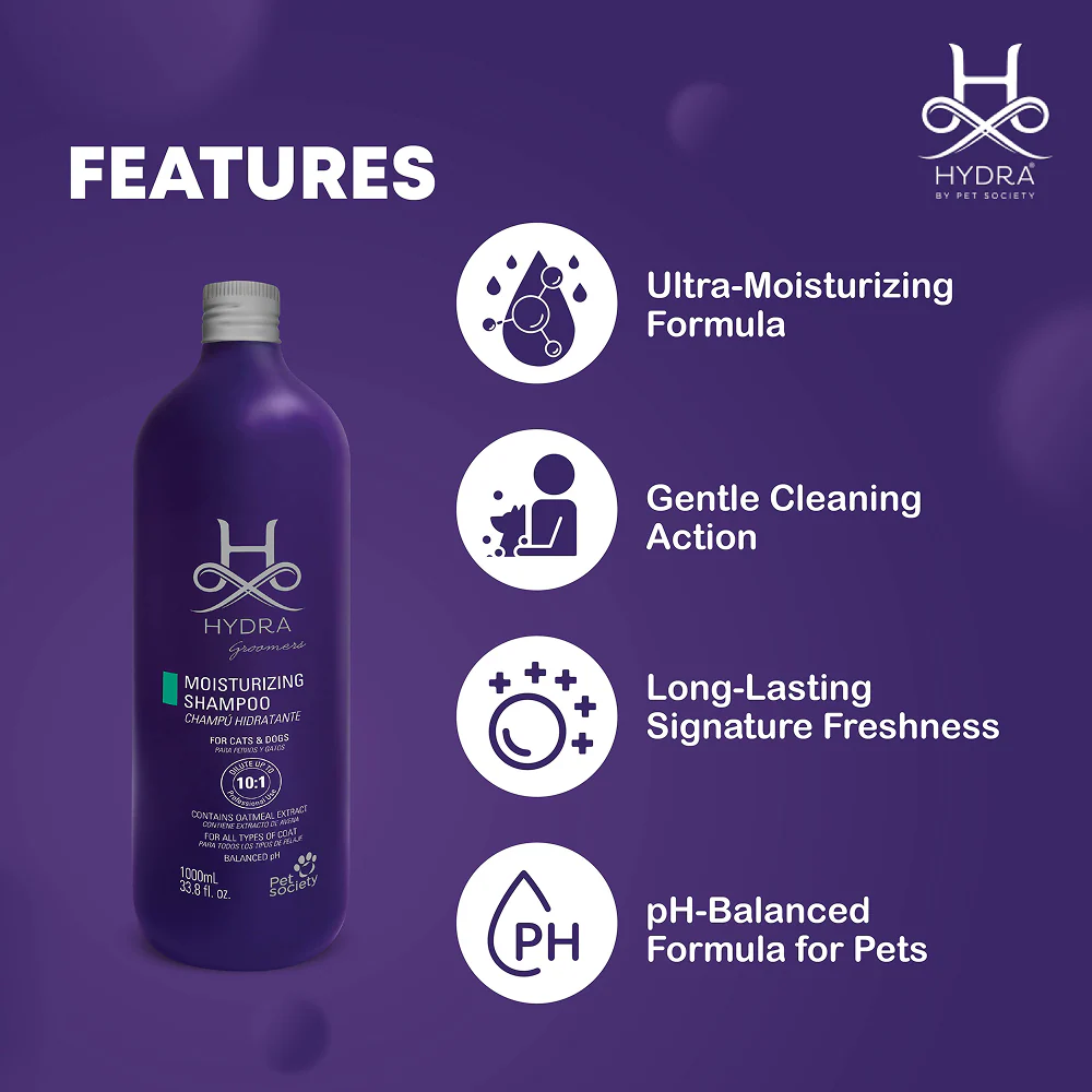 Hydra Groomers Champu Hidratante Moisturizing Shampoo for Cats & Dogs - Image 2