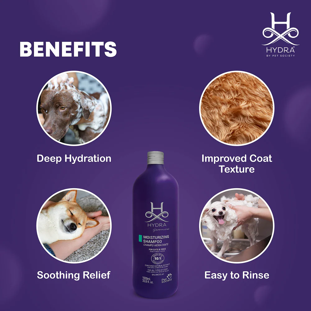 Hydra Groomers Champu Hidratante Moisturizing Shampoo for Cats & Dogs - Image 3