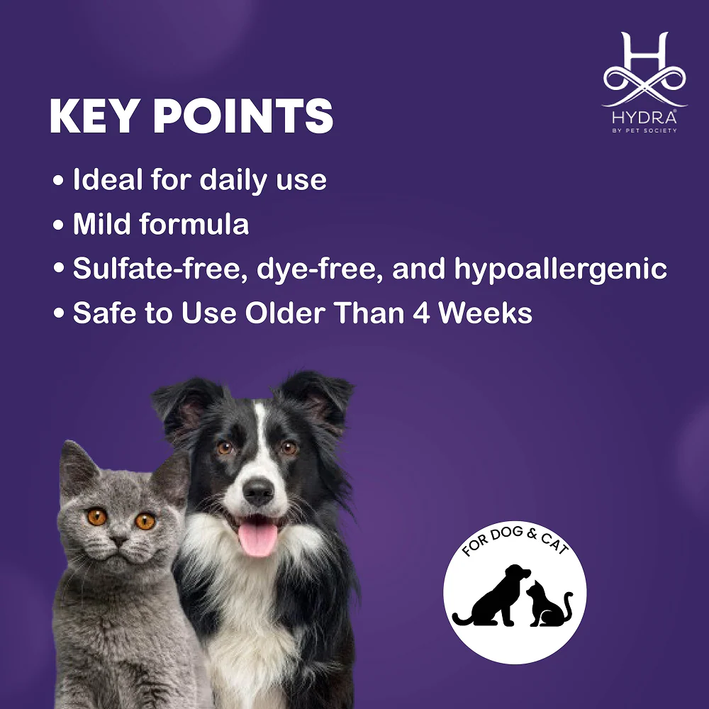 Hydra Groomers Extra Soft Facial Ultra Gentle Face & Body Shampoo for Cats & Dogs - Image 4
